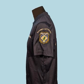 Μπλούζα Polo Dry Fit Ελληνικής Αστυνομίας με Κεντήματα - Image 3