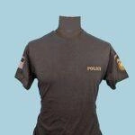 T-Shirt Ελληνικής Αστυνομίας Μαύρο Κοντομάνικο - Image 4